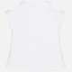 Mayoral 6073-32 Koszulka glitter dla dziewczynki z wycięciem na ramionach