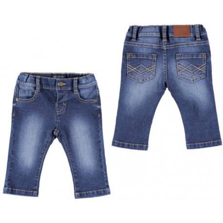 Mayoral spodnie 30-44 Długie dla chłopca z jeansowej tkaniny