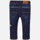 Mayoral Długie spodnie 1524-47 jeansowe dla dziewczynki z haftami