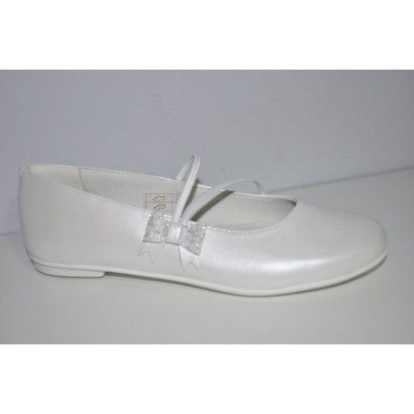 Buty komunijne dziewczęce Primigi 14368 kolor biały perła