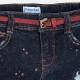 Mayoral spódnica 4910-85 Jeansowa z paskiem dla dziewczynki