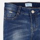 Mayoral Spodnie 80-17 Dziewczęce jeansy Regular Fit