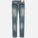 Mayoral spodnie 7538-16 Długie jeansowe dla dziewczynki regular fit