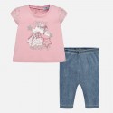 Komplet Mayoral 1746-62 Komplet koszulka i leginsy jeansowe dla dziewczynki Baby