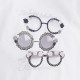 Mayoral komplet bluzka okulary spódnica 4966 91